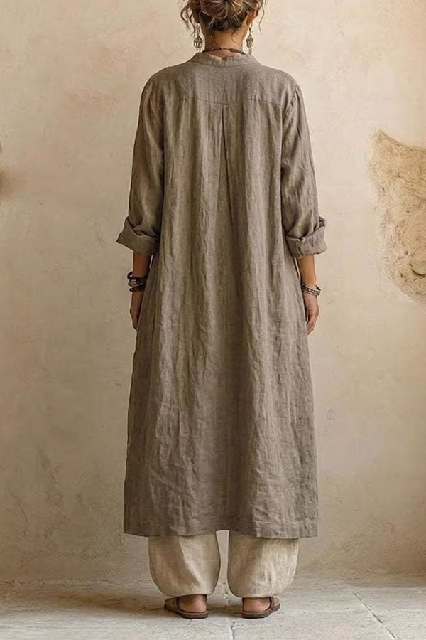 Casual Bohemian Cotton Linen 3-Piece Set