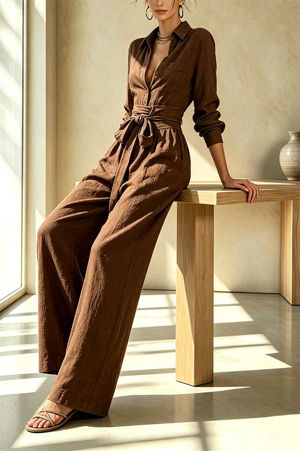 Signature Tie-Waist Utility set