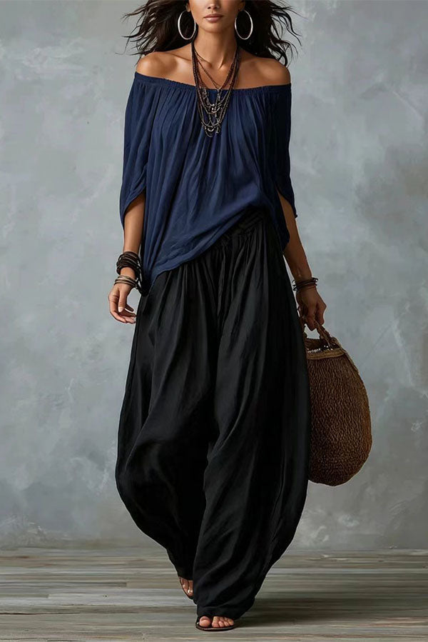 Elena Boho Chic Two-Piece Set