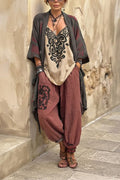 Relaxed Fit Boho Lounge & Resort 3-Piece Set