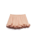 Romantic Drama Chiffon Wavy Ruffles Elastic Waist Loose Shorts