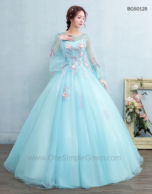 Sky Blue Gown For Wedding Top Sellers ...